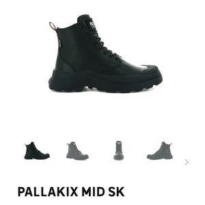 Palladium Pallakix Mid SK Black Boots